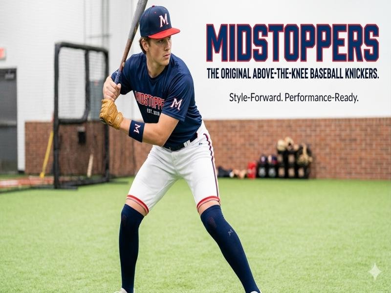 Midstoppers Baseball Apparel Brand Official Overview Premium Youth Sports Clothing Knicker Pants Baseball Gear Collection