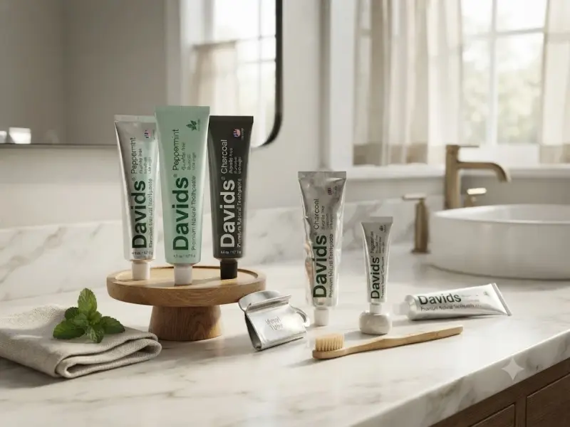 Davids Natural Toothpaste and Sustainable Oral Care